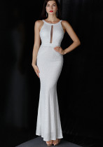 Sequined Evening Dress Long Formal Party Slim Mermaid Elegant Party gown