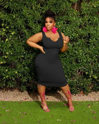 Women'S Nightclub Wear Sexy Solid Color Dress