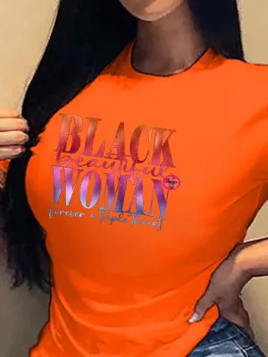 Women'S Loose And Comfortable Y2K Printing Casual T-Shirt Short-Sleeved Top