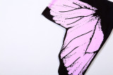 Women's Summer Ladies Fashion Style Butterfly Print Sexy Slim Dress