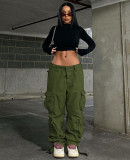 Women Casual Loose Cargo Pant