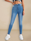 Women's Clothing Casual Denim Tight Pants