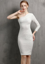 Elegant Evening Dress Dinner Party Formal Party Sexy Nightclub Girl Chic Elegant Short Dress