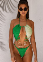 Women sexy bikini cutout one piece Swimwear