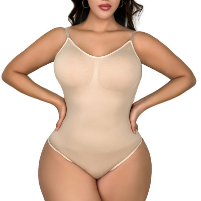 Seamless Body Shaper Tummy Control Butt Lift Plus Size Thong Corset Briefs Tight Fitting Corset