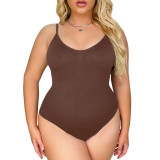 Seamless Body Shaper Tummy Control Butt Lift Plus Size Thong Corset Briefs Tight Fitting Corset