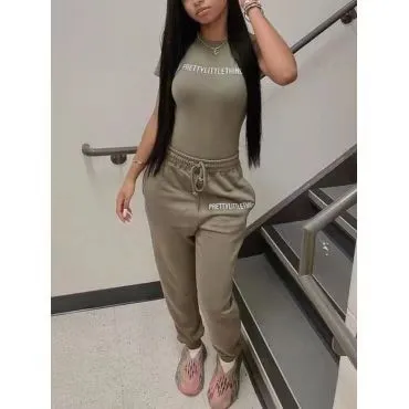 Women Print Two Piece Set