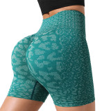 Seamless Cycling Shorts Yoga Shorts Women's High Waist Butt Lift Peach Butt Gym Shorts Sports Shorts Running Shorts