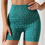Seamless Cycling Shorts Yoga Shorts Women's High Waist Butt Lift Peach Butt Gym Shorts Sports Shorts Running Shorts
