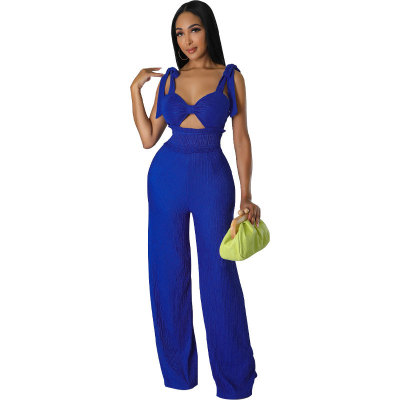 Women's Summer Sleeveless Jumpsuit