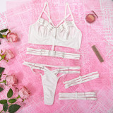 Women Summer Bra Sexy Lingerie Two-Piece Set