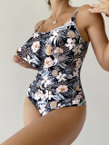 Bikini Floral Retro Sexy One-Piece Bikini Swimsuit Women's Bathing Suit