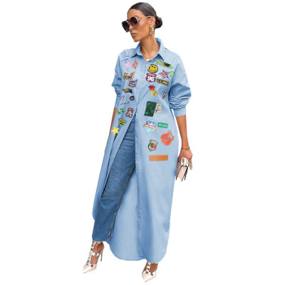 Women's Summer Fashionable Casual Style Printed Sun Protection Kawaii Jacket