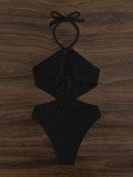 one-piece Halter Neck string sexy one-piece swimsuit