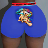 Women Summer Sexy Print Shorts
