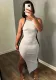 Women Casual Sexy Patchwork Mesh Dress