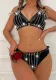 Sexy Chains Leather Bra Set Lingerie