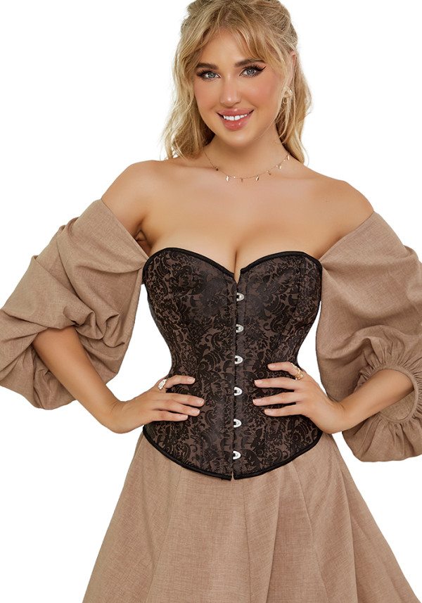 Outdoor Wear Wrap Corset Retro Gothic Top