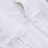 Women's Summer Cargo Style Open Waist Solid Color Vest Top