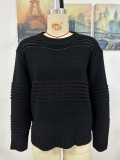 Autumn And Winter Pullover Sweater Ribbed Women's Knitting Shirt Fashion Sweater