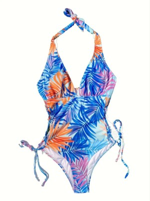 Sexy Digital Print One Piece Swimsuit