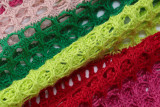 Summer Women's Multicolor Patchwork Sexy V-neck Halter Neck Low Back Knitting Dress