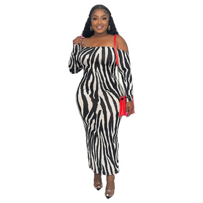 Women's Sexy Low Back Rubber Stripe Women's Dress