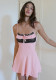 Women Summer lace Patchwork Slip Dress