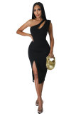 Women French Sleeveless Bodycon Dress