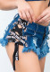 High Waist Ripped Sexy Summer Plus Plus Size Trendy Super Short Denim Shorts Women