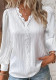 Women Autumn Long Sleeve V Neck Lace Shirt