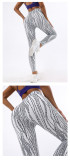 Printed Yoga Pants Women's Floral Tummy Control Butt Lift Yoga Pants Sports Fitness Leggings