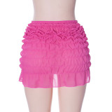 Women's Summer Wave Wave High Waist Bodycon Skirt