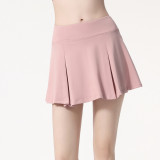 Women Summer Tennis Sports Yoga Wear Mini Skirt