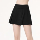 Women Summer Tennis Sports Yoga Wear Mini Skirt