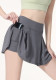 Women Summer Tennis Sports Yoga Wear Mini Skirt