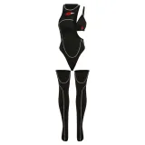 Summer Women Wear Sexy Hollow Print Bodysuit Two-Piece Set