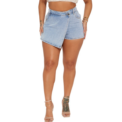 Fashion Versatile Slim Stretch Denim Hot Shorts