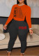 Women's Fashion Sport Casual Letter Print Long Sleeve Two-Piece Pants Set