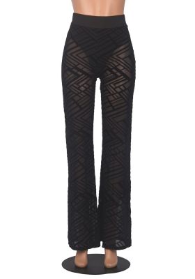 Women sexy mesh See Through Pant