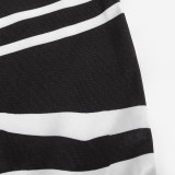 Fall Zebra Print Long Sleeve Tie Crop Top Slit Skirt Two Piece Set