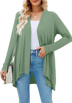 Women Casual Solid Long Sleeve Top