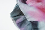 Women's Fall Digital Print Halter Neck Lace-Up Sexy Low Back Streamer Dress