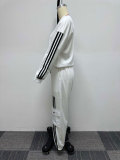 Sexy Casual Pullover Sports Two Piece Pants Set