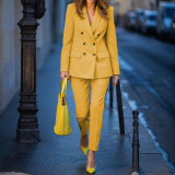 Women Career business suit and Pant two-piece set