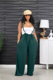 Women Hip Hop Sports Loose Casual Overalls