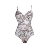 One-Piece Swimsuit For Women Tight Fitting Slim Fit Fs Hard Bag Sunscreen Long Skirt Two-Piece Hot Spring Swimsuit