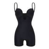 Thermal Body-Shaping Underweartummy-Controlling Buttocks Slim Shoulder Straps One-Piece Body-Shaping Jumpsuit