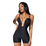 Thermal Body-Shaping Underweartummy-Controlling Buttocks Slim Shoulder Straps One-Piece Body-Shaping Jumpsuit