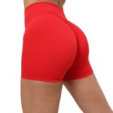Women Cross Breathable Sports Butt Lift Stretch Yoga Shorts